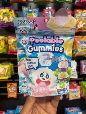 Mystery Peelable Gummies Mixed Fruit Soda