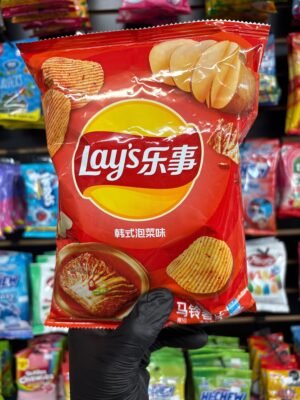 Lays Korean kimchi Flavored Chips