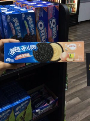 Oreo White Peach & Oolong Tea